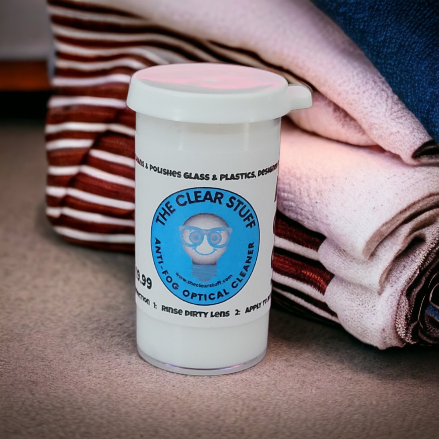 The Clear Stuff anti-fog optical cleaner